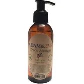 Resim Buğz Adam & Eve 150 ml Natural Adam&eve Massage Oil | Boy Adam Eve ER0TIK Masaj Yağı 
