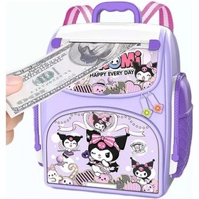 Resim Parmak İzi Simülasyon'lu Şifreli Müzikli Çanta Kumbara-384 