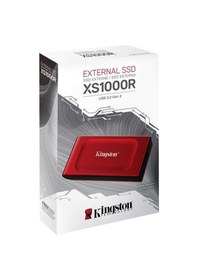Resim Kingston Sxs1000r 2tb Usb 3.2 Taşınabilir Ssd Red 