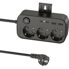 Resim Always Teknoloji 3680W Akım ve Çocuk Korumalı 2-Usb A 2-Type C Girişli Duvar Aparatlı 