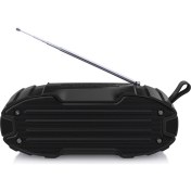 Resim New Rixing NR-907FM Tws Modern Tasarım Bluetooth Hoparlör - Siyah (Yurt Dışından) 