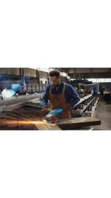 Resim Bosch Gws 2200-230 H 2700 W Kablolu Büyük Taşlama Mavi Ergonomik Tasarım ve Yüksek Performans 