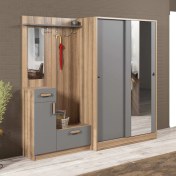 Resim Abre VM-36300 Antrasit Vestiyer Portmanto 