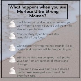 Resim Mena Rise Morfose Saç Köpüğü Ultra Strong 200 Ml. (Turuncu) 1 Paket (1 x 1 Adet) 