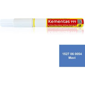 Resim Kementaş Tam Örtücü Rötuş Kalemleri 1527 06 0054-MAVI Tam Örtücü Rötuş Kalemi 