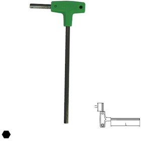 Resim Elta 4922 22 0050 5mm T Tipi Allen Anahtar Mm 