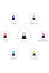 Resim Genel Markalar Ø70 RGB LED KONTAK TİP BUZZER TABAN MONTAJ RGB 110-220VAC MS 294 