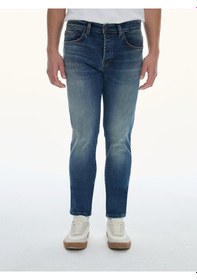 Resim Ltb Lawrıe Y Normal Bel Dar Paça Slim Erkek Jean Pantolon 010095152215883 - 55447 Koyu Mavi 