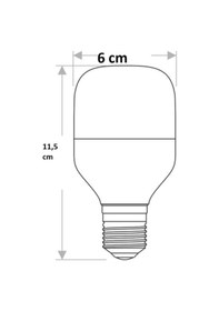 Resim CT-4329 15W/6500K LED AMPUL (BEYAZ) CATA 