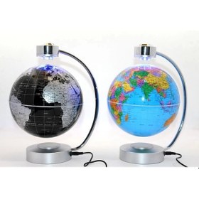 Resim Manyetik Ledli Havada Duran Küre Alk2106 Renkli 