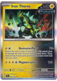 Resim Iron Thorns Holo 062/162 - Temporal Forces - Pokemon Kartı Mint 