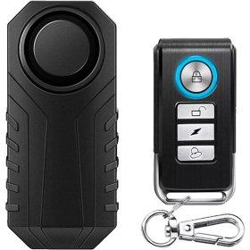 Resim Danazeey Su Geçirmez Motosiklet Bisiklet Anti-Hırsızlık Alarmı Kablosuz Uzaktan Kumanda Bisiklet Güvenlik Alarmı 113DB Elektrikli Araba Alarmı (Yurt Dışından) 