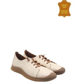 Resim Venüs 2413504y Hakiki Deri Kadın Anatomik Ayakkabı Bej Ç Bej 