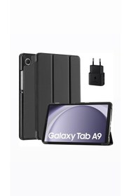 Resim Samsung Galaxy Tab A9 8gb 128gb 8.7" Tablet+ Kılıf +Adaptör Grafit ( Türkiye Garantili) 