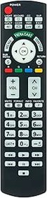 Resim Vinabty New N2QAYB000486 yerine uzaktan kumanda Panasonic LCD TV için TC-L42D30 TC-P42G25 TC-P42GT25 TC-P46G25 TC-46PGT24 TC-P50G20 TC-P50G25 TC-P50GT25 