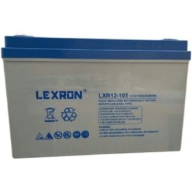 Resim Lexron 105 Ah 12v Jel Akü Deep Cycle 