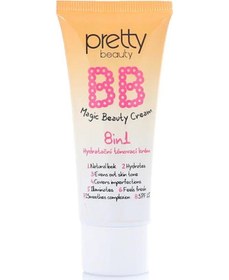 Resim Pretty Beauty BB Magic Beauty Cream 8in1 Krem 01 