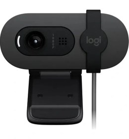 Resim Logitech Brio 105 Otomatik Işık Dengeli USB Bağlantılı Web Kamerası 1920 x 1080 Çözünürlük ve Mikrofon 