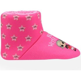 Resim Lol Logi 1Pr Fuşya Kız Çocuk Panduf Ev Botu (526662308) Fuşya 