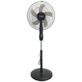 Resim CVS DN 91018 16" Zaman Ayarlı Yuvarlak Ayaklı Siyah Vantilatör 