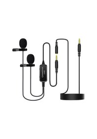 Resim Ckmova Lcm 6d Şarj Edilebilir 2’li Yaka Mikrofonu 