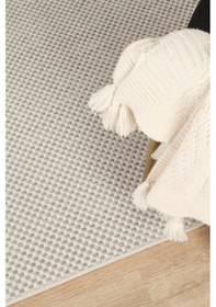 Resim Sisalux 3082 Beyaz Gri Sisal Dokuma Jüt Kilim Hav Toz Vermez Halı Salon Mutfak Oturma Odası Halısı Beyaz - Gri 