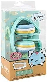 Resim Snopy SN-C04 Mavi Mobil Telefon Uyumlu Kulaklık 