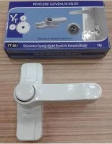 Resim Yt Düğmeli Pencere Güvenlik Kilidi 