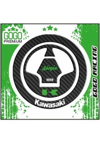 Resim Kawasaki Z1000 2008 - 2016 Uyumlu Depo Kapak Pad 006 Çok Renkli 