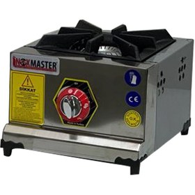 Resim Genel Markalar İnoxmaster Tekli Mini Ocak Set Üstü Doğal Gazlı 