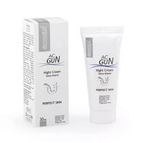 Resim Dermoskin Acnegun Gece Kremi 30 ml 