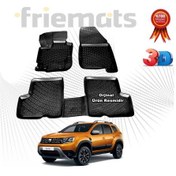 Resim Duster 4X4 3D Havuzlu Paspas 2018 Sonrasısiyah N11.23206 