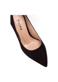 Resim Deery Siyah Süet Kadın Stiletto Siyah (539805693) Siyah 
