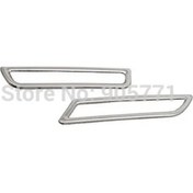 Resim Lasonstiges Vw Golf Mk7 İçin Yüksek Kaliteli Krom İç Dash Izgara Hava Çıkışı Ücretsiz Kargo 