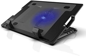 Resim Inca Inc-341Fxs Ergonomik Usb Sessiz 7"-17" Notebook Stand Soğutucu Gürültü Seviyesi 10 dBA 140 mmlik Fan İle Güçlü Hava Akımı 2 USB Girişi Isı Yayılımıyla Yüksek Performans Güç Girişi 075 W 