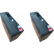 Resim ATAELEKTRONİK 2 Adet - 6 Volt 12 Amper Oyuncak Jeep Çocuk Arabası Aracı Arabası Oto Aküsü Pili Bataryası 