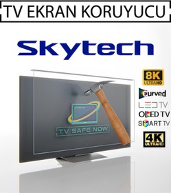 Resim TVSAFENOW Skytech 86'' Inç 218 Ekran Televizyonlar Için Uyumlu Tv Ekran Koruyucu 