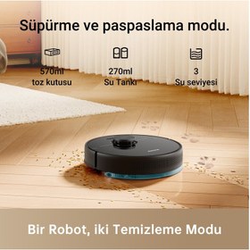 Resim Dreame Bot D9 Max Robot Süpürge Vakum ve Paspas 