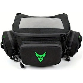 Resim Honeybeeshop Scooterlar İçin Motosiklet Mc 0117 Cok Fonksiyonlu On Paketi Yesil Eva Malzeme Genisletilebilir Depolama Yagmur Kapagi Yeşil 