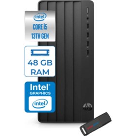 Resim Hp 290 Pro G9 Intel I5-13400 48GB 4tb SSD Intel® UHD Graphics 730 Windows 11 Pro Masaüstü Bilgisayar HPB6JD6ESP20+ZETTAUSBBELLEK 