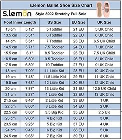 Resim Yeni başlayanlar için bale ayakkabısı, elastik tüm deri taban, dans ayakkabısı, bale ayakkabısı, çocuklar ve kızlar için 
