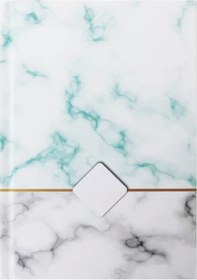 Resim Keskin Marble Ciltli Defter 14x20 Çizgili 64 Yaprak 414641 