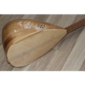 Resim Kısa Sap Bağlama Saz Tam Set Tercihen İsme Özel 