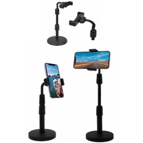 Resim Ayarlanabilir Masa Üstü Telefon Tutucu Stant Masaüstü Şarj Standı (542954480) 