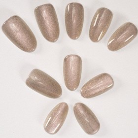 Resim Pop Beauty Takma Tırnak Seti & Zararsız Yapıştırıcı, Cat Eye Popbeauty10143 