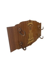 Resim Ney Standı - Özel Tasarım El Yapımı Ney Askısı 2 Ney Kapasite 