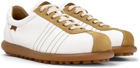 Resim Camper Erkek Pelotas Erkek Beyaz Deri Ve Nubuk Ayakkabı Shoes 