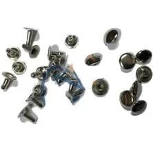 Resim Najmaddin Rivet Perçin - 9mm, Nikel, 1000 Adet 