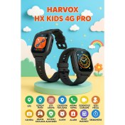Resim L'edoren Hx Kids 4g Pro Sim Kartlı Harvox Akıllı Çocuk Saati Gps Konum Takibi Arama Konuşma 4g Destekli 
