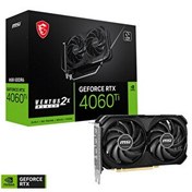 Resim MSI GeForce RTX 4060 Ti Ventus 2X BLACK 8 G GDDR6 128 Bit DX12 DLSS 3 Gaming Ekran Kartı 